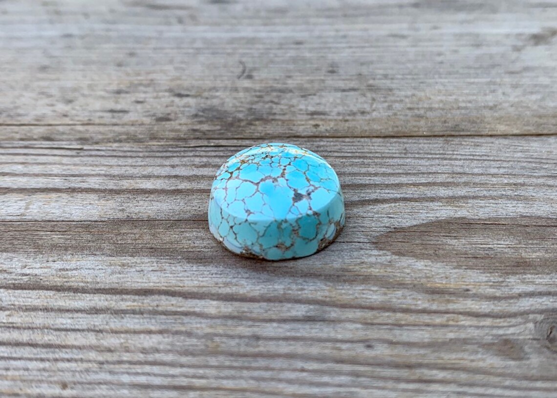 Gobi Desert Turquoise Cabochon Natural Unbacked Fine Polished Mongolian ...