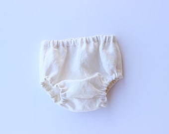 Leinen Baby Bloomers Classic - Kleinkind Bloomers - Baby Überhose - Windel Cover - Leinen Bloomers - Neugeborene Foto Outfit Geschenk Baby Shower Geschenk