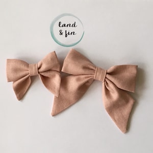 Baby Seemann Schleife Clip Kleinkind Sailor Bow Clip Baby Schleife Kleinkind Schleife Stoff Schleifen Blau Schleife Rosa Schleife Lila Schleife Vintage Stil Haarschleife