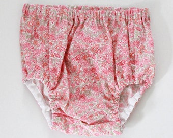 Pink Floral Bloomers - Floral Baby Bloomers - Vintage Floral Bloomers - Spring Floral Bloomers - Coming Home Outfit - Bloomers de cintura alta