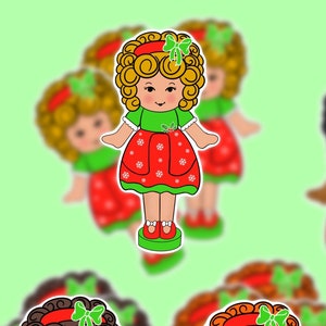90's Christmas Polly Pocket, 90's Nostalgic Christmas, 90's Polly Pocket, Vintage Polly Pocket, 90's Girl Toys, 90's Stickers, 90's Aestheti