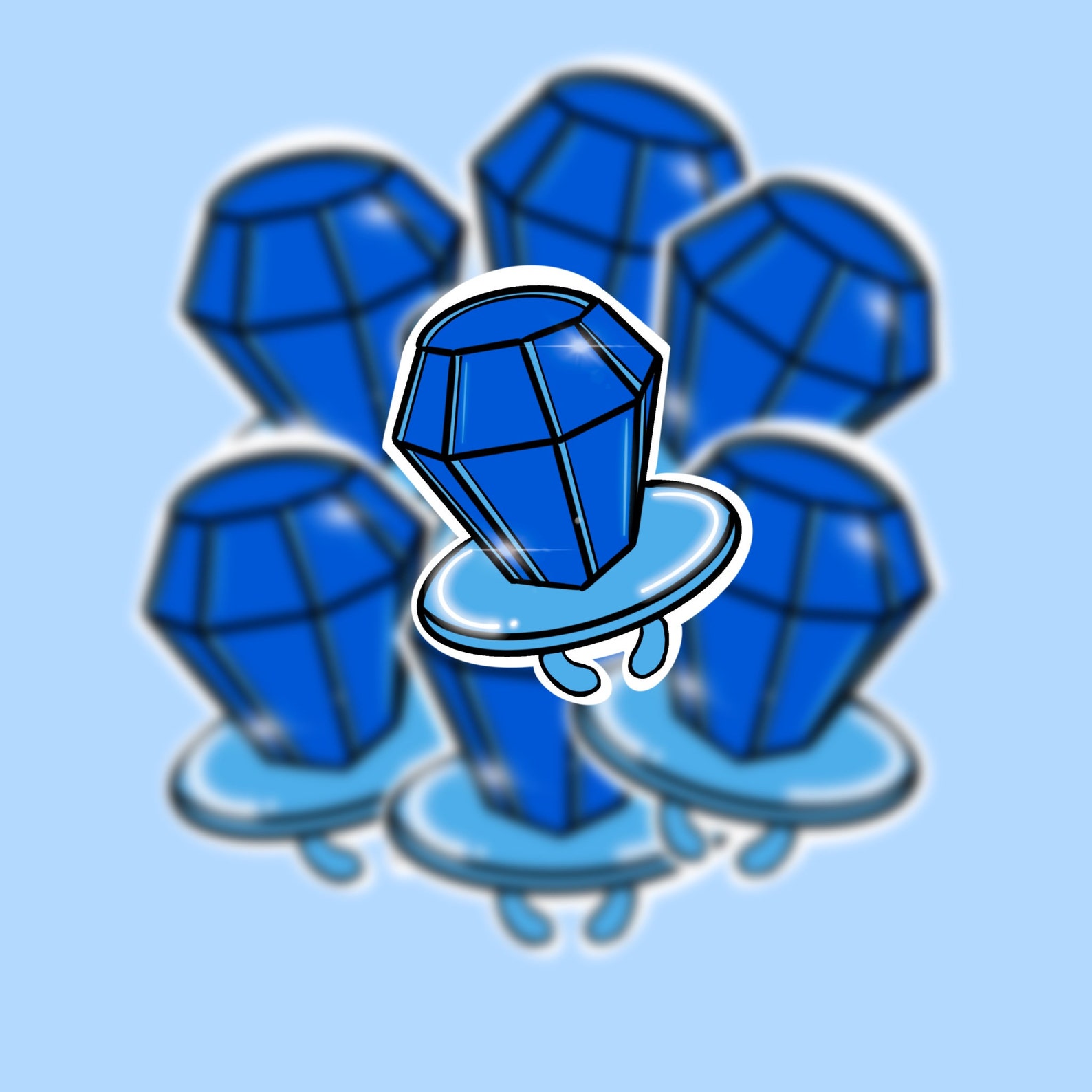 90s Ring Pop Sticker 90s Bling Ring Pop 90s Stickers | Etsy