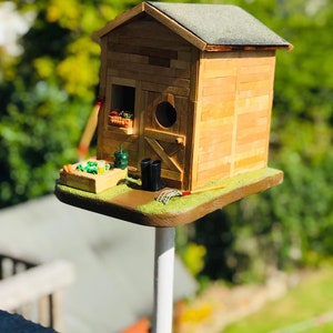 Garden Shed Birdhouse