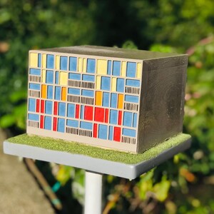 Sheffield Brutalist Park Hill Flats Birdhouse image 6