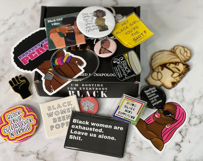 Black Girl Magic Box | Melanin | Unfiltered Melanin Box