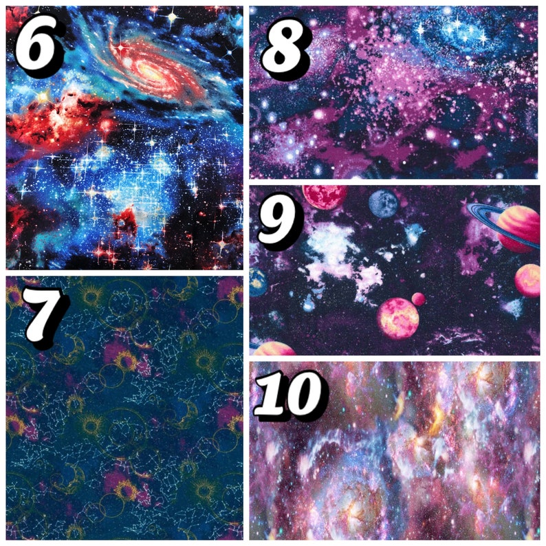 Galaxy Felt Wizard Witch Hat image 8