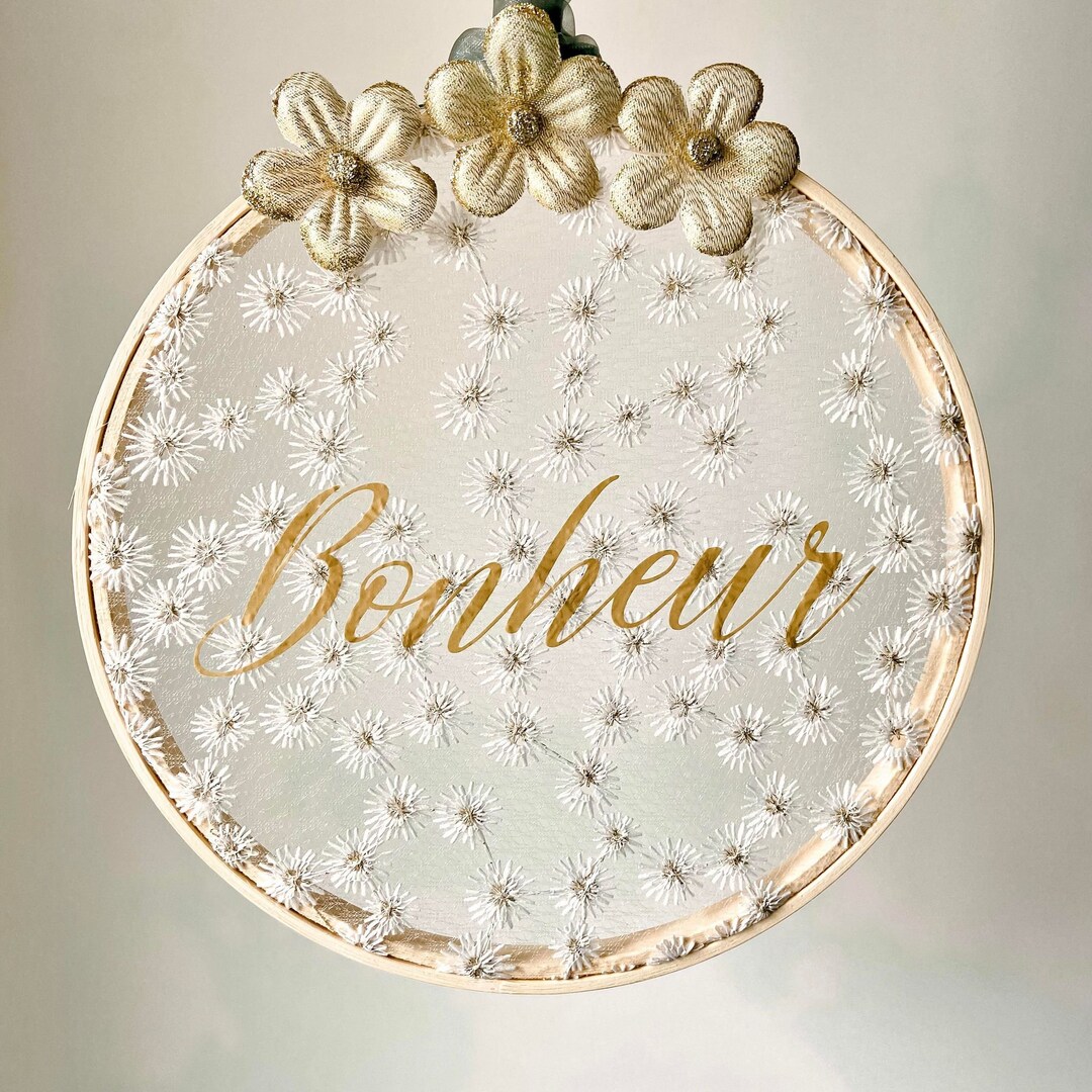 Personalized Tambourine Personalized Decorative Tambourine Daisy