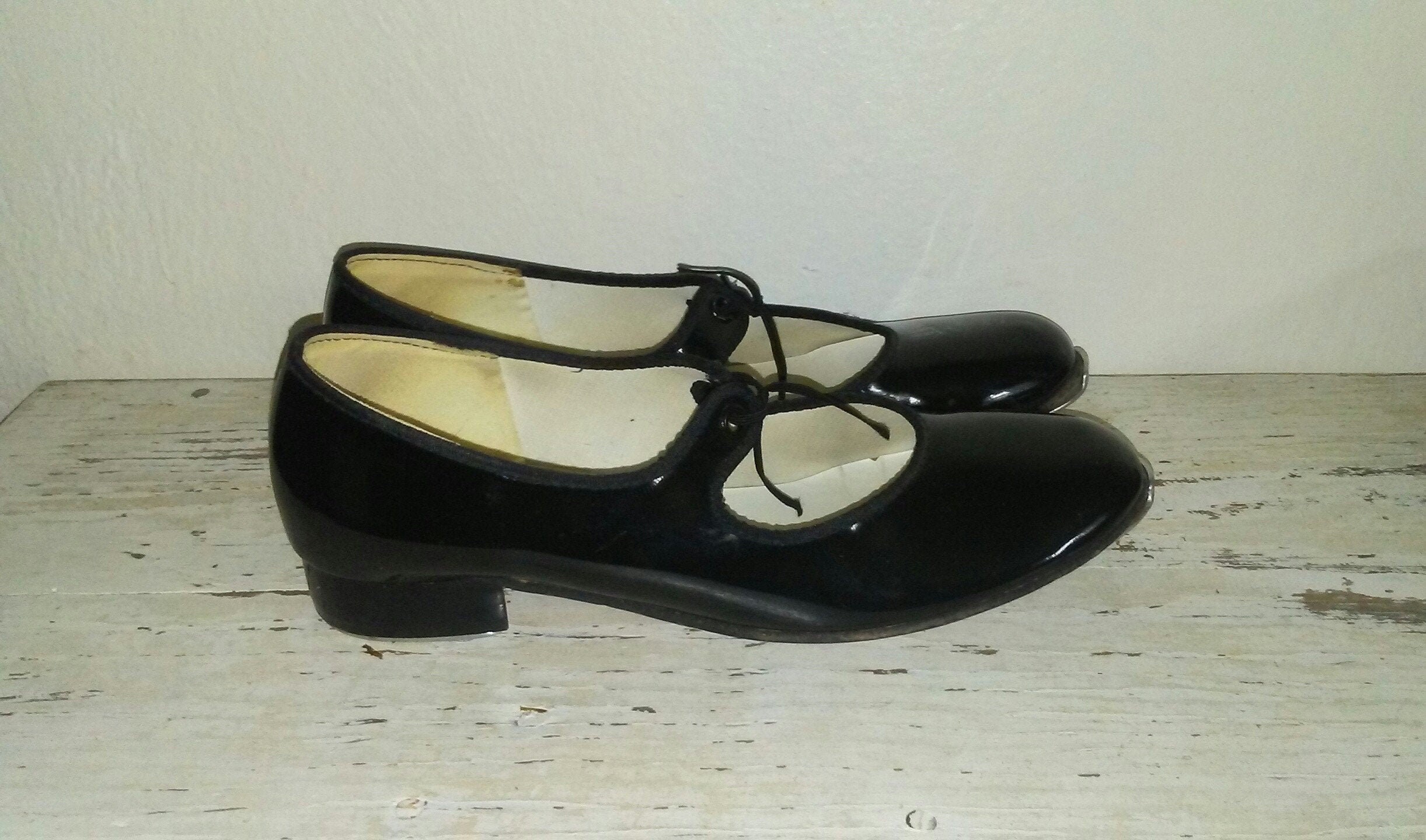 Vintage Tap Shoes Girls Tap Shoes Vintage Shoes Dance Shoes Etsy UK