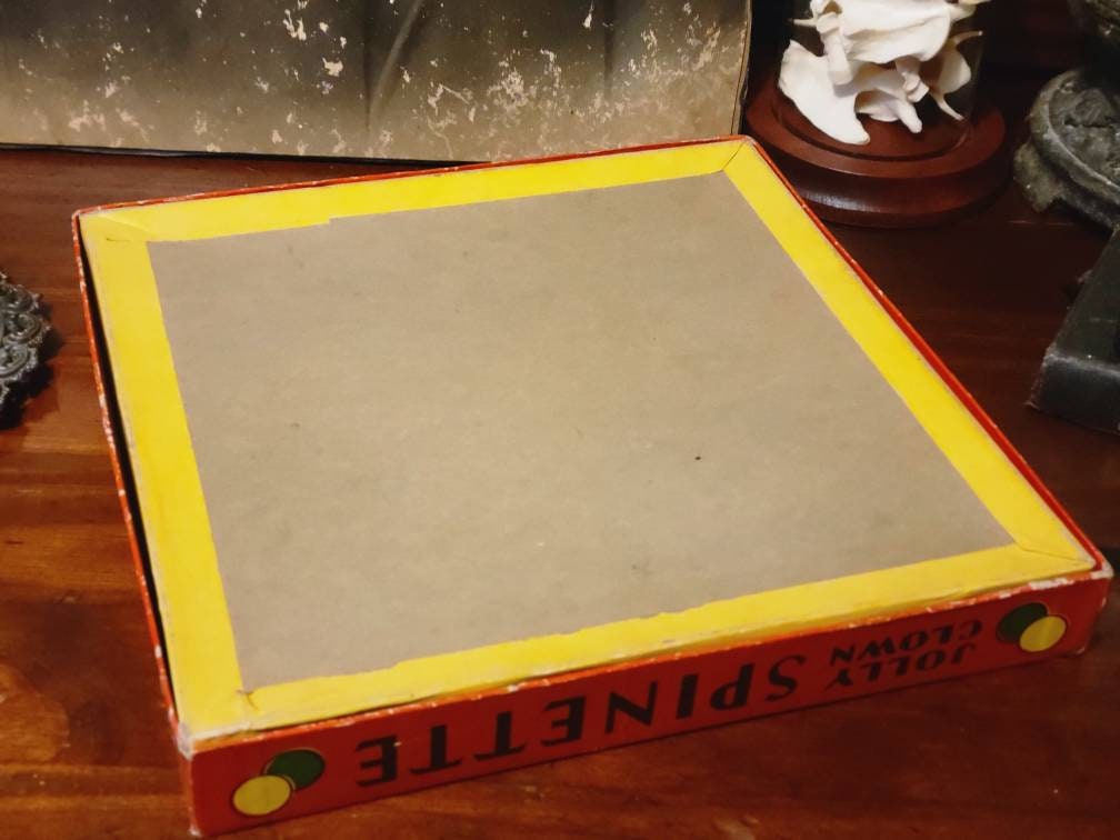 Mid-century Board Game Spinette by Milton Bradley 