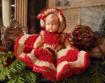 Vintage Kewpie Doll: Hard Plastic Christmas Collectible