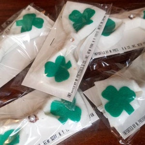 5 Vintage Shamrock Bowties, St. Patrick&#39;s Day Bow Tie, Novelty, Bowtie, Irish