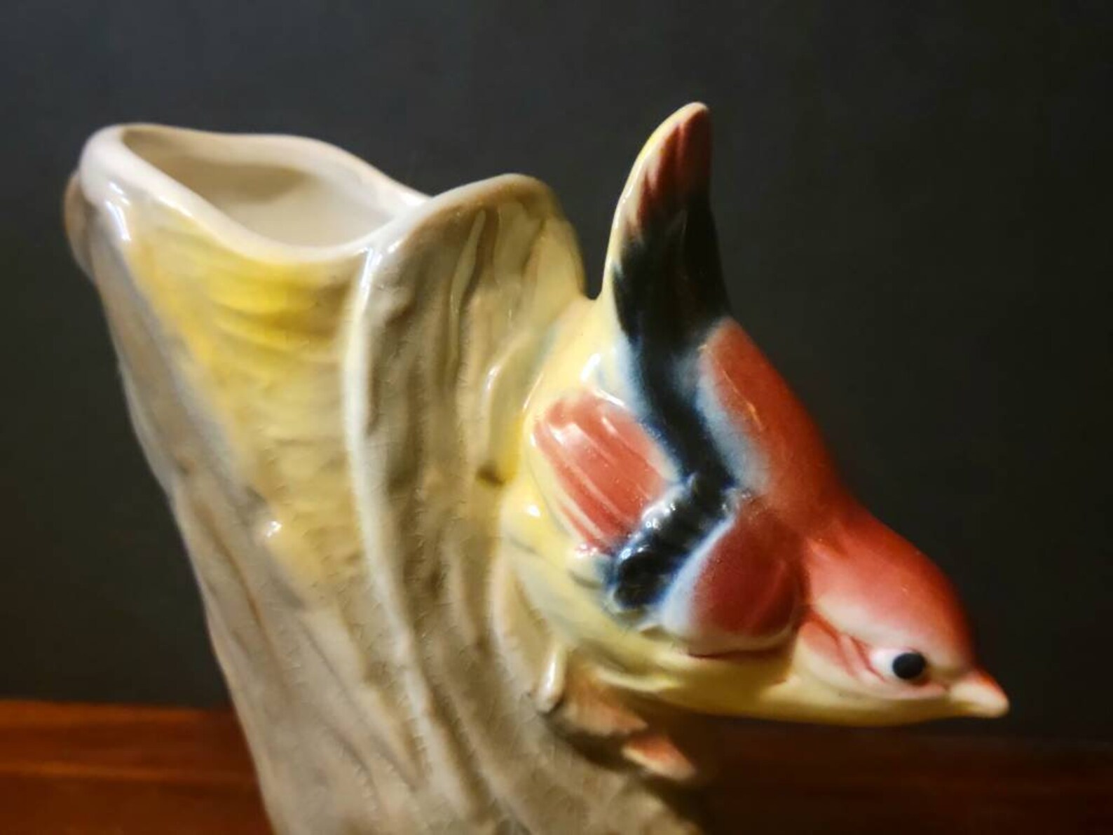 Vintage Bird Vase Bud Vase Royal Copley 1950's Etsy