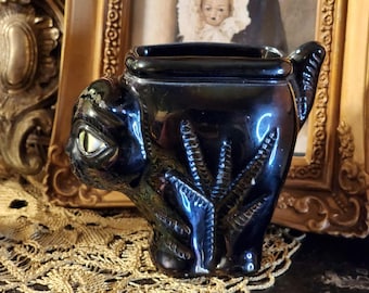 Vintage Black Cat, Figurine