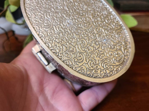 Ornate Monogram Silver Jewelry Box – KK's