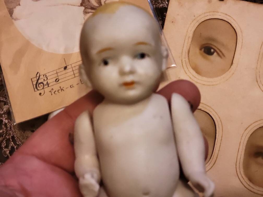 Vintage Bisque Doll Japan Baby Doll Etsy