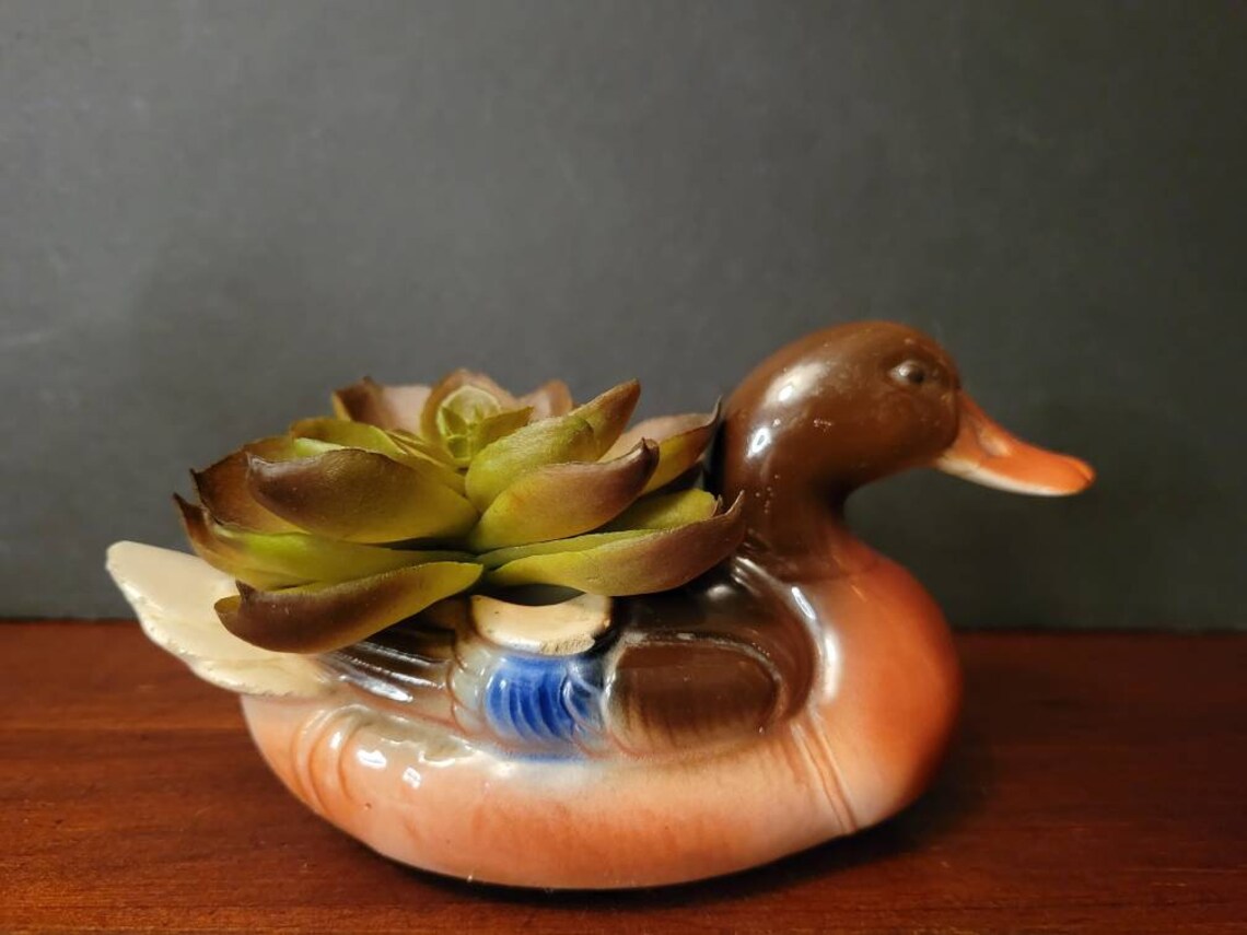 Vintage Duck Ashtray Royal Windsor Ceramic Etsy