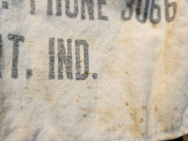 Vintage Canvas Apron Lumber Millwork Black and Red Carpenter Etsy