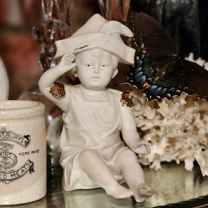 Antique Baby Napoleon Figurine, Bisque, Germany