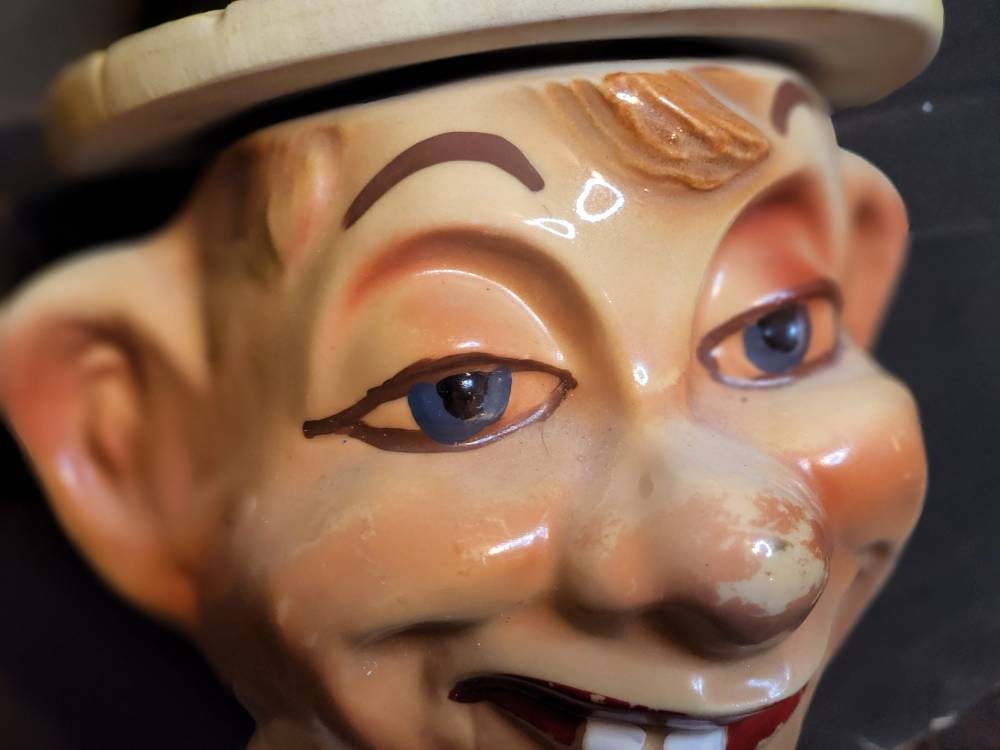 Vintage Ventriloquist Bottle Jim Beam Bottle Mortimer Snerd Etsy