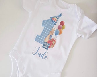 peter rabbit onesie baby