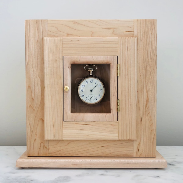 Pocket Watch Display Case Etsy