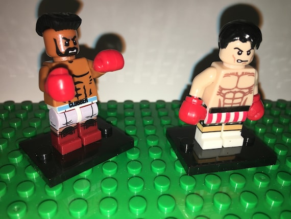 Sylvester Stallone Rocky Balboa Lego Minifigure Boxing Rocky