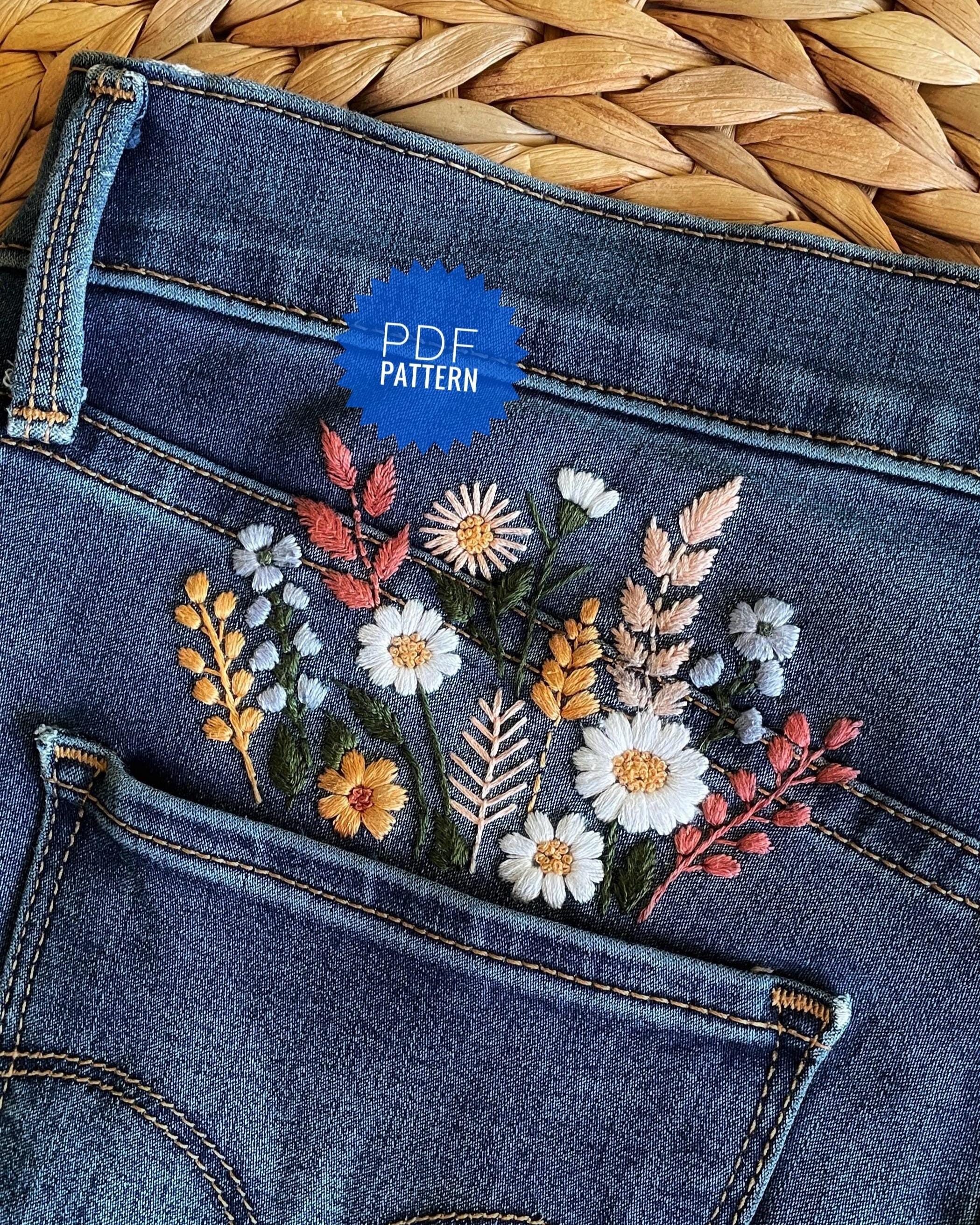 ラオス製 ハンドメイド デニム風ハンドバッグ 円形模様刺繍 il_fullxfull.8128506679_94le.jpg