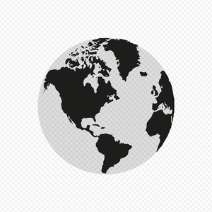 Earth Icons, SVG, PNG, EPS, Cutting Files, Icon Font, World, Globe, Planet, Mother Earth, Continents, Download image 2