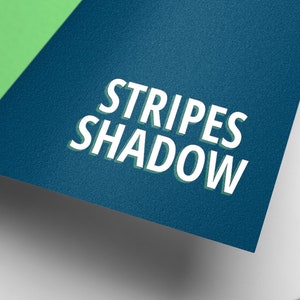 Stripes Shadow Effects for Photoshop image 4