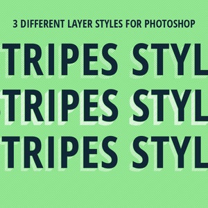 Stripes Shadow Effects for Photoshop image 2