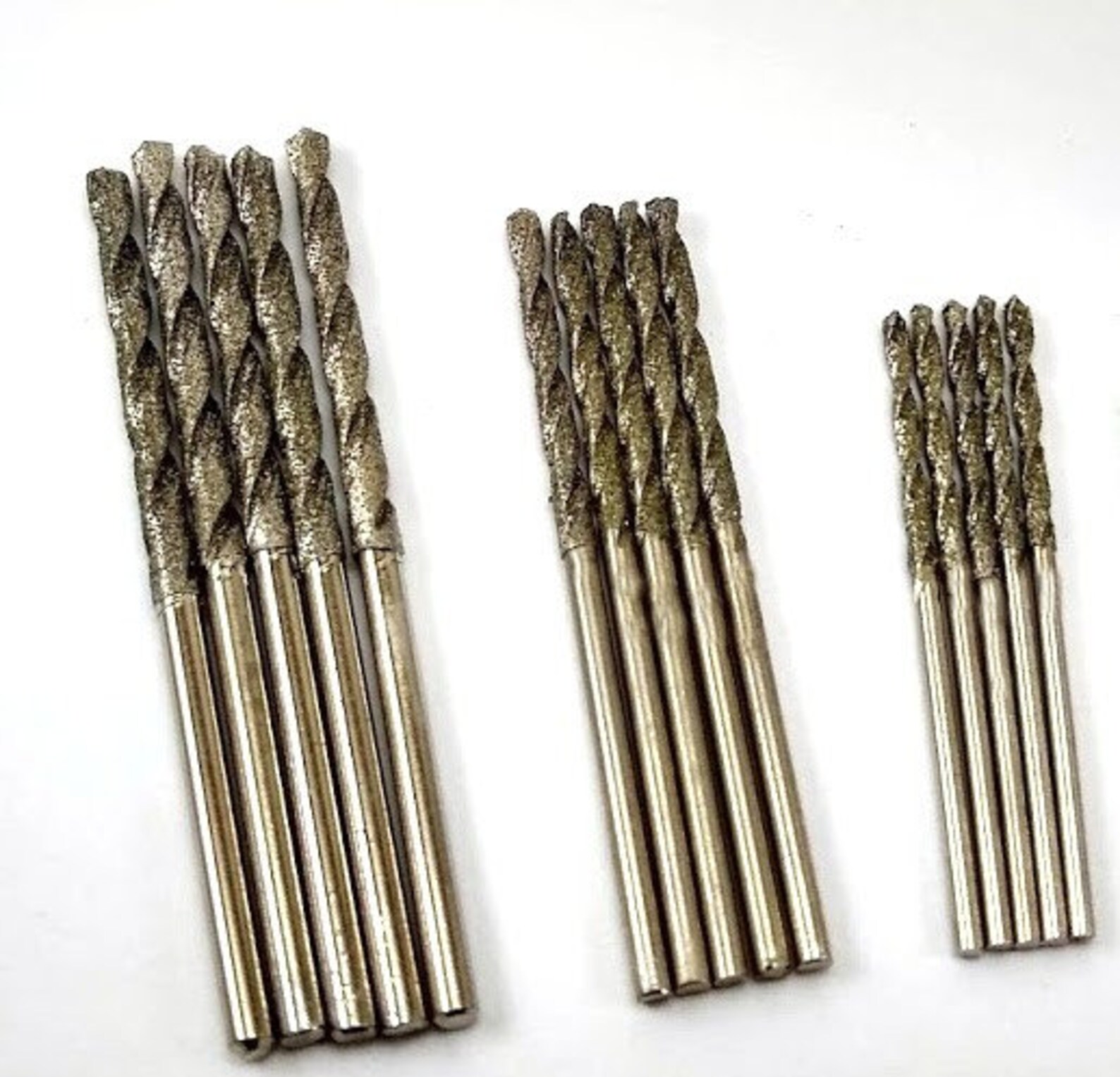 Drilax Diamond Coated Twist Drill Bits 20pcs. Set 4 Sizes 1mm Etsy