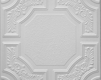 Styrofoam Ceiling Tiles Cover Popcorn Ceiling Easy Diy Etsy