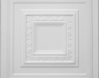 Styrofoam Ceiling Tiles In Beadboard Style For Popcorn Ceiling Etsy