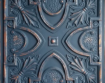 Faux Tin Ceiling Tiles For Glue Up Or Drop In 2x2 Grid Etsy