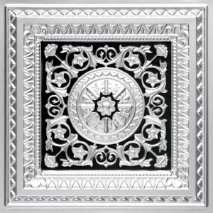 Classic Royal Design - 2&#39;x2&#39; Faux Tin ceiling/wall tiles, Model #223 (Glue-Up installation only). DIY any space with easy-to-install tiles!