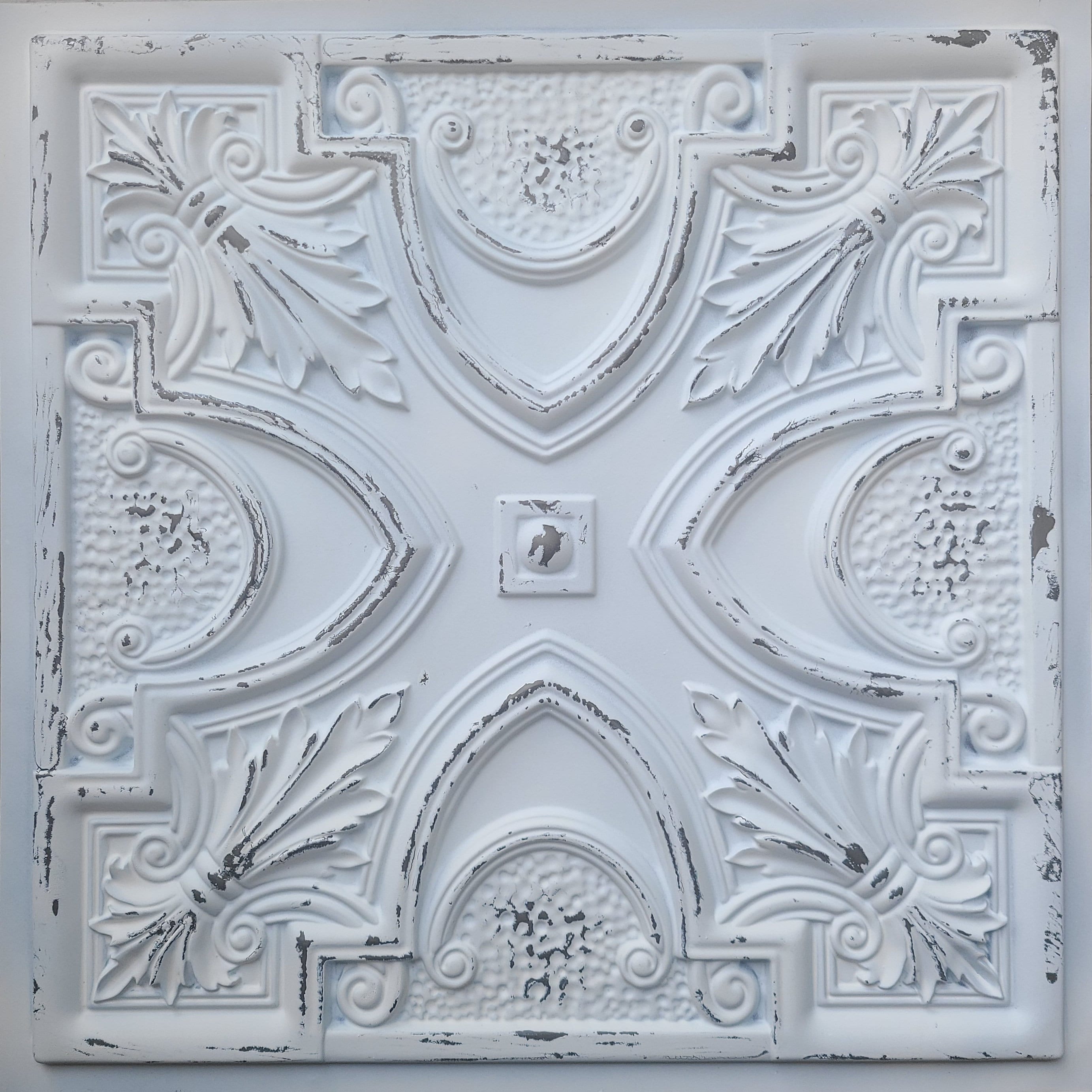 Sample of Faux Tin Ceiling Tile for Dropped Ceiling Glue Etsy