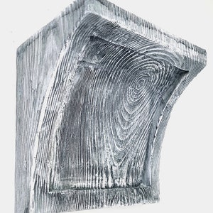 Faux Wood Beam Corbel MC025. Can be used on its own as a decorative element. Paintable. Pack of 2.