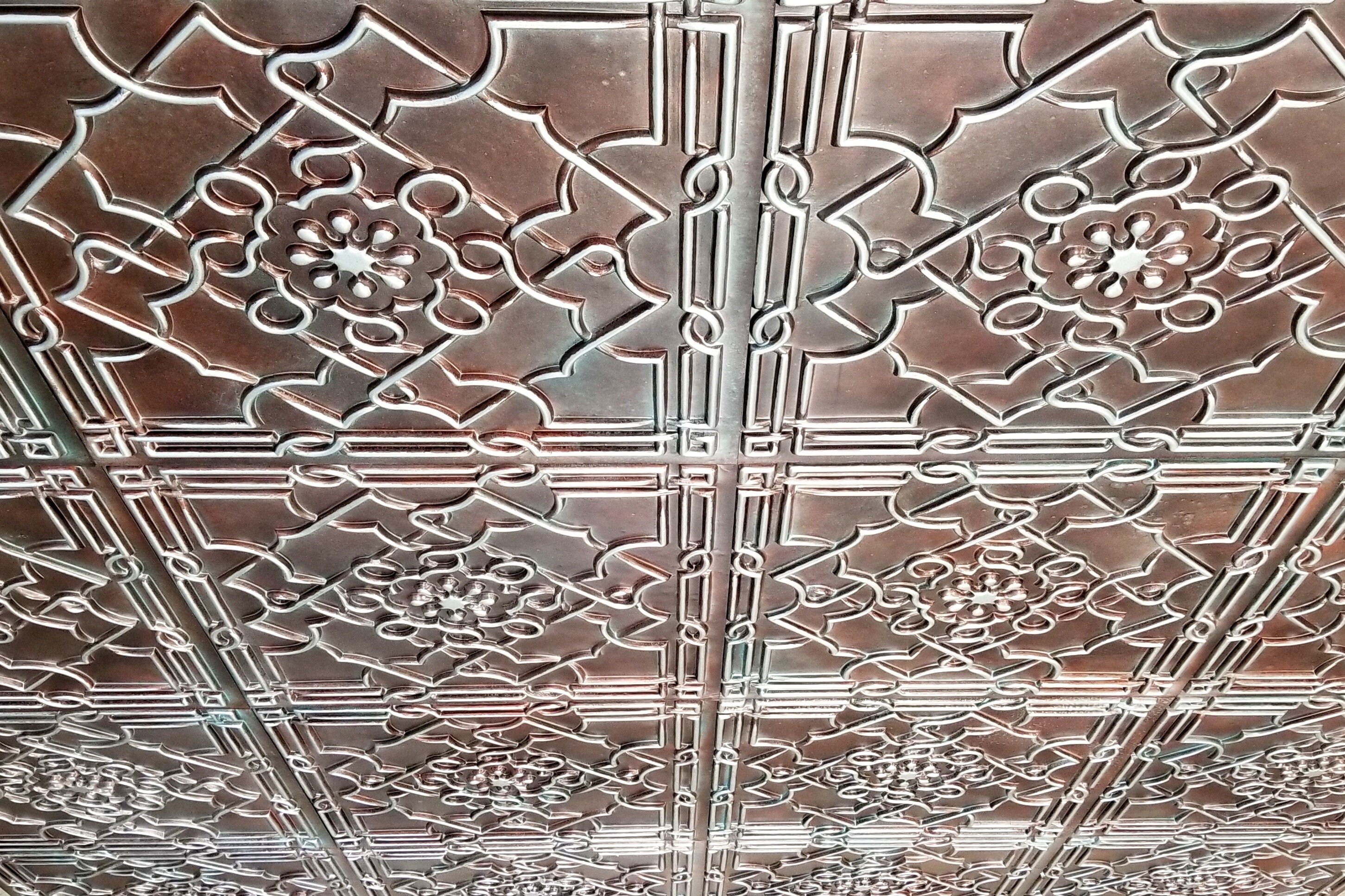 Faux Tin Ceiling Tile for Farmhouse Ceiling Decor. Easy DIY ...