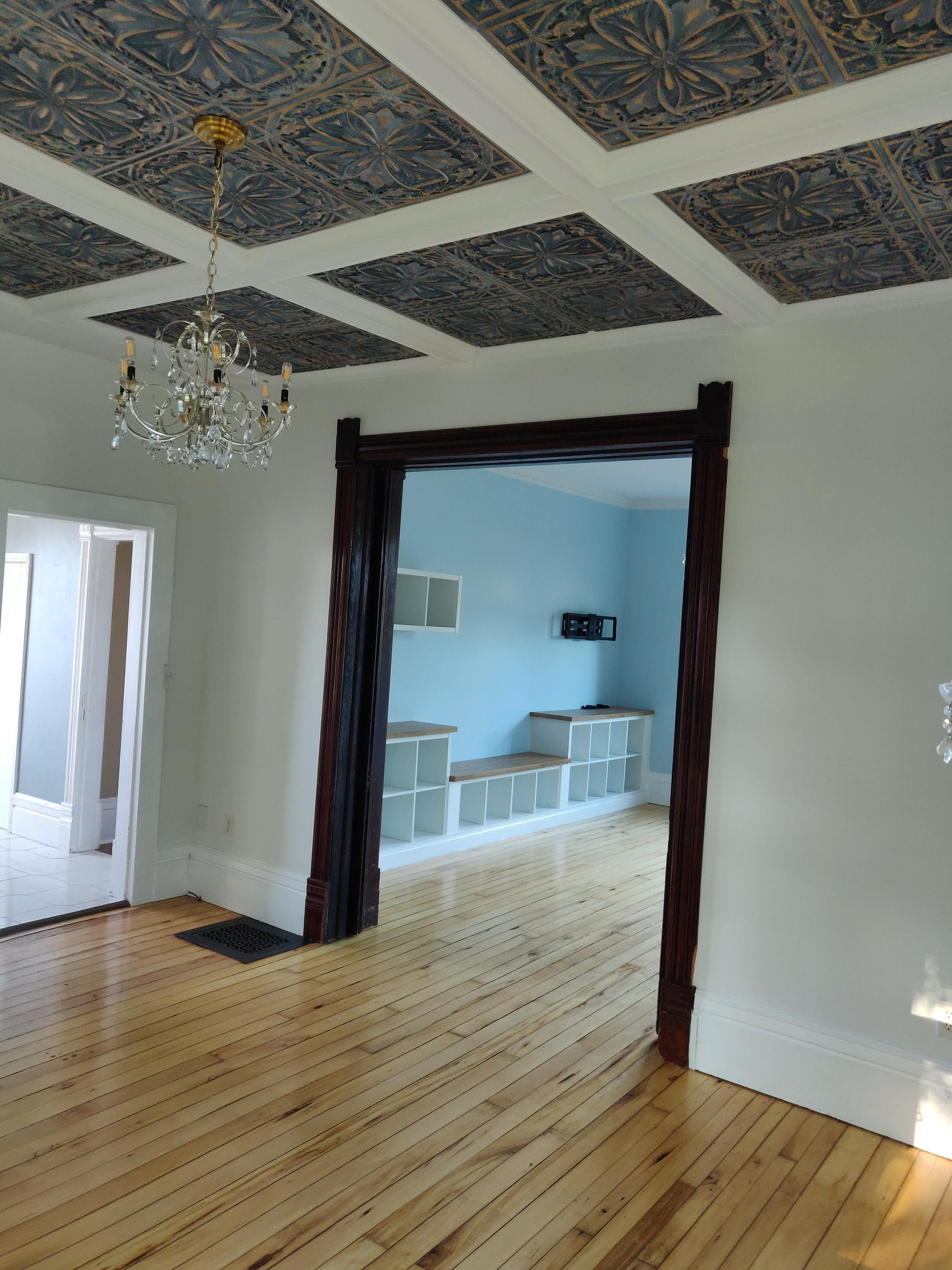 Decorative Faux Tin Ceiling Tiles for Dropped Ceiling, Glue up  Installation, or 3D Wall Decor. Easy DIY Installation 10 Tiles in Smoked  Gold - Etsy, image size:2250x3000