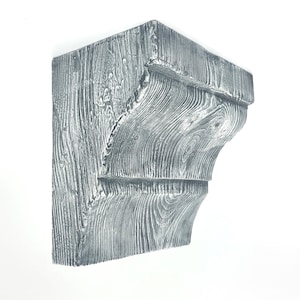 Faux Wood Beam Corbel MC035. Can be used on its own as a decorative element. Paintable. Pack of 2.