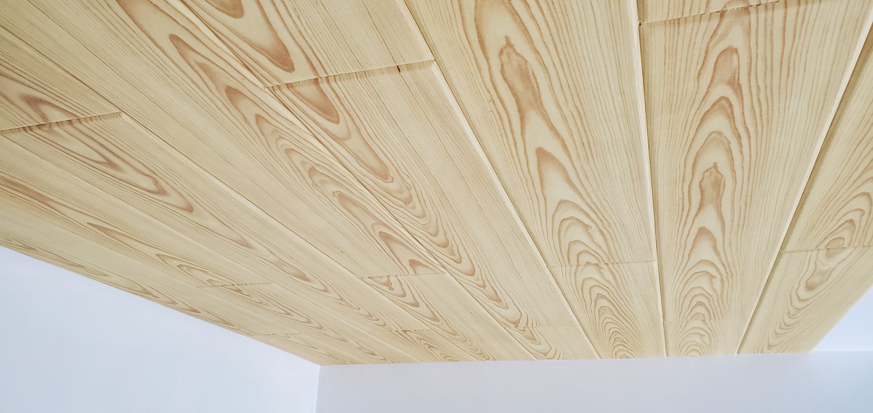Pine wood imitation Styrofoam Ceiling Planks to cover ...