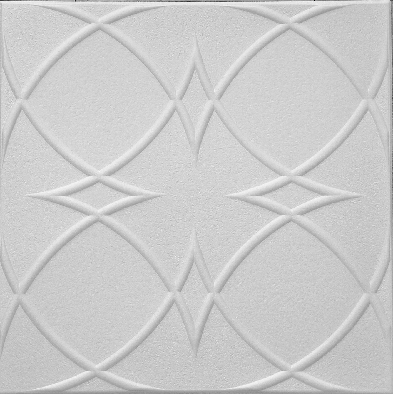 STYRO PRO Polystyrene Ceiling Tiles Glue up Over Popcorn Etsy