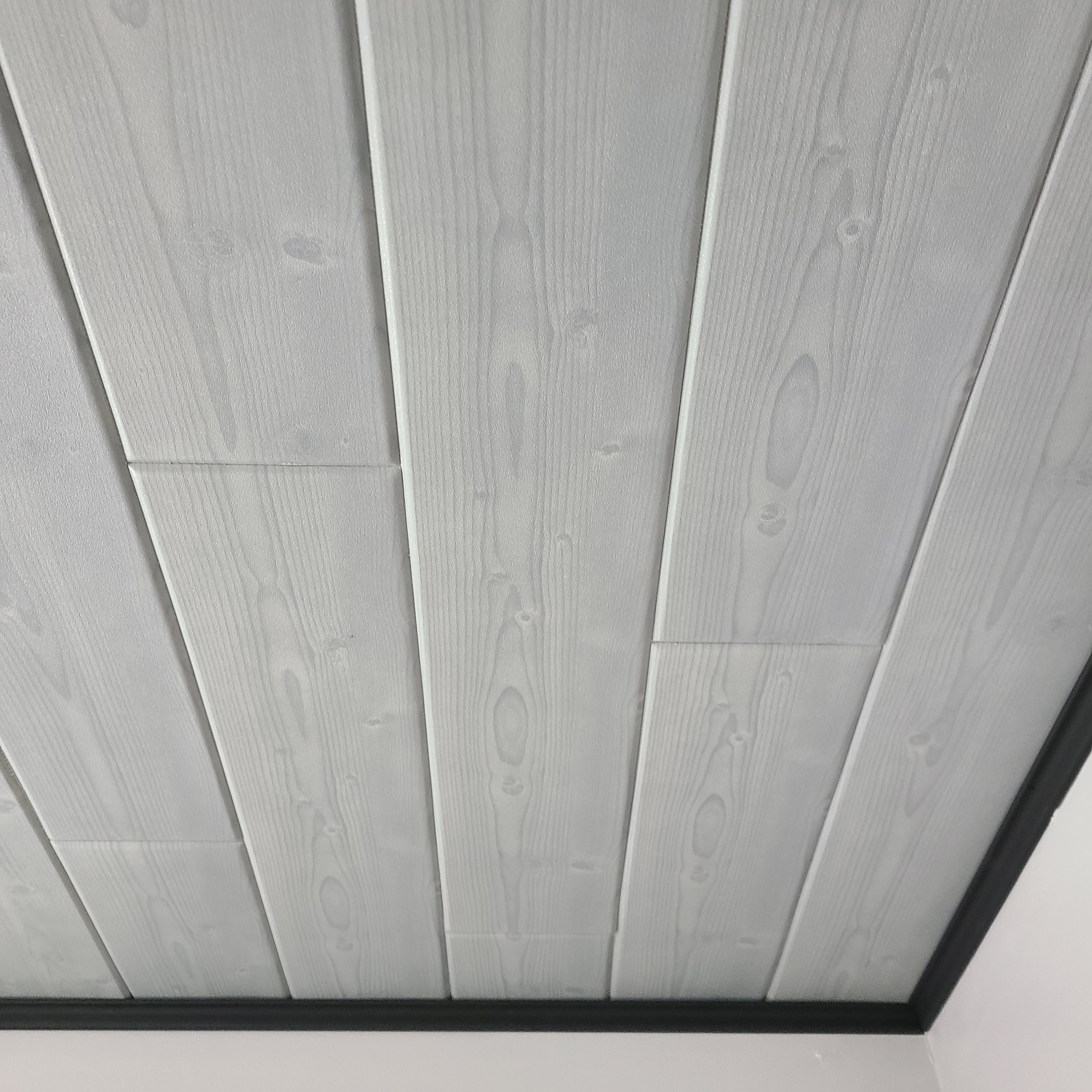 Light Grey Wood Imitation Styrofoam Ceiling Planks to Cover Etsy