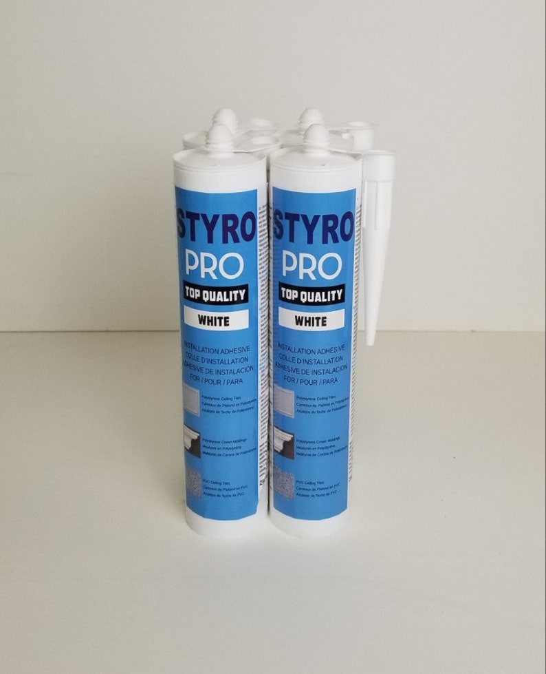 STYRO PRO Adhesive glue for Styrofoam Polystyrene and PVC Etsy