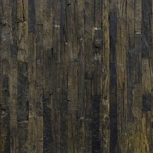 Antique Wood - Photo Mural 3D effect Wall Art Print Removable Wall Décor Accent Wall Old Wood Planks Prepasted Wall Mural #MU1478