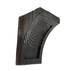 Faux Wood Beam Corbel MC026. Can be used on its own as a decorative element. Paintable. Pack of 2.