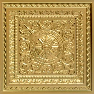 Classic Royal Design - 2&#39;x2&#39; Faux Tin ceiling tiles/wall panels, ML#223 Glue-Up installation only. DIY any space with easy-to-install tiles!