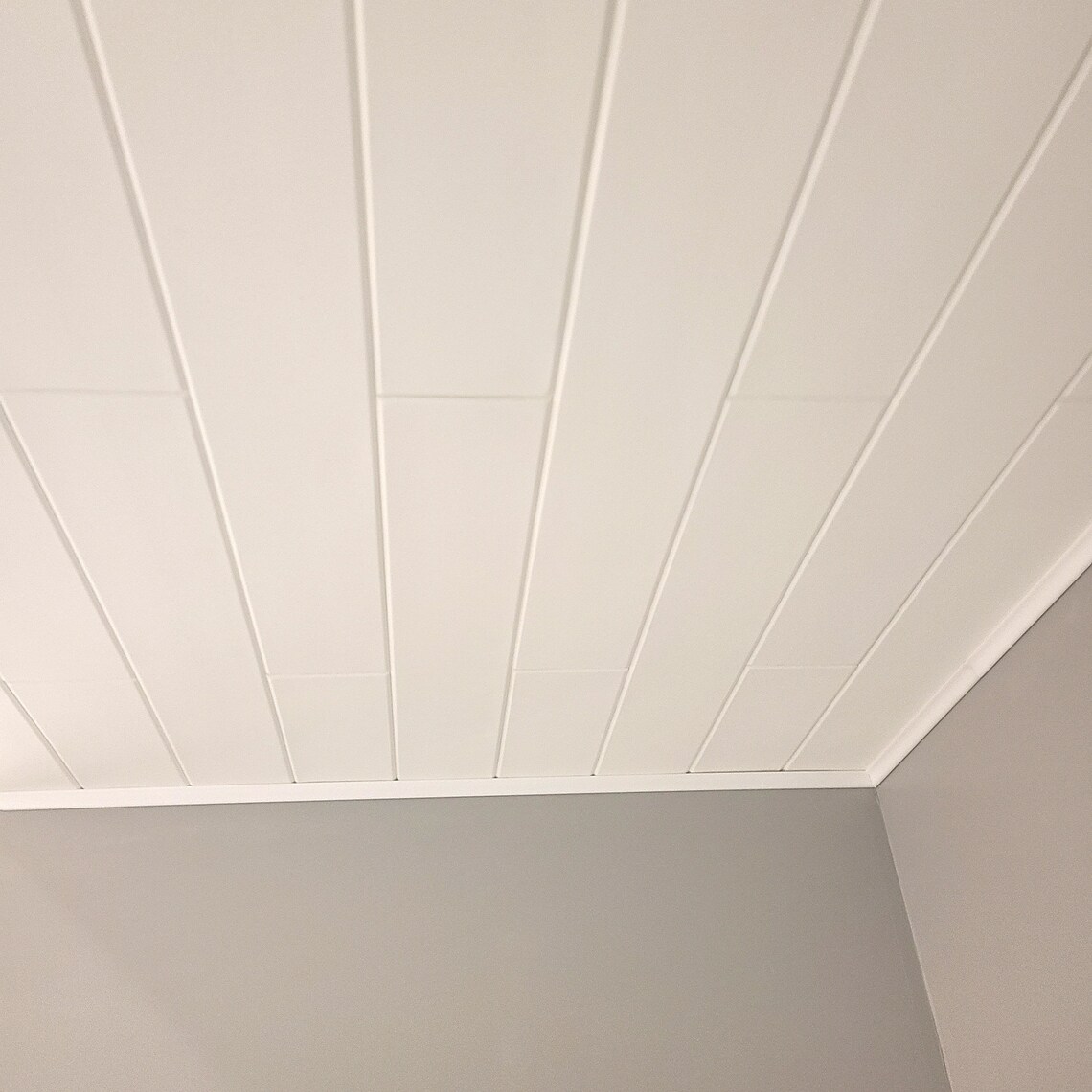 White Styrofoam Ceiling Planks to cover popcorn ceiling or Etsy