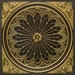 Floral Rondel Design - 2'x2' Faux Tin Ceiling Tiles, 3D Wall Panel #238 ...