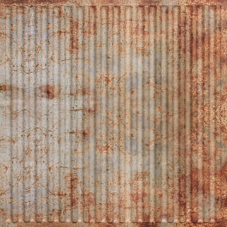 Old Tin Roof style Decorative Faux Tin Ceiling Tiles 1 tile. Etsy